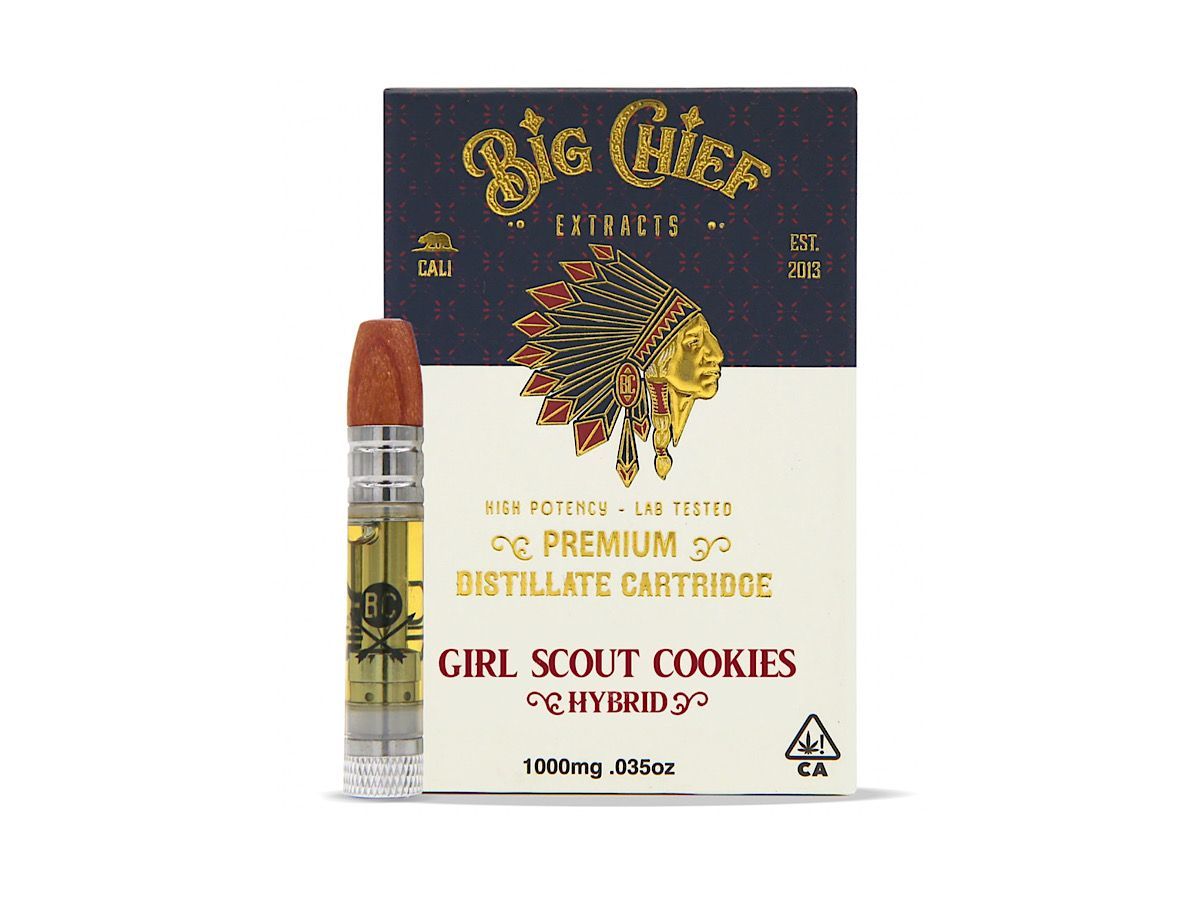 BIG CHIEF - JACK HERER - 1G THC Cartridge - $30