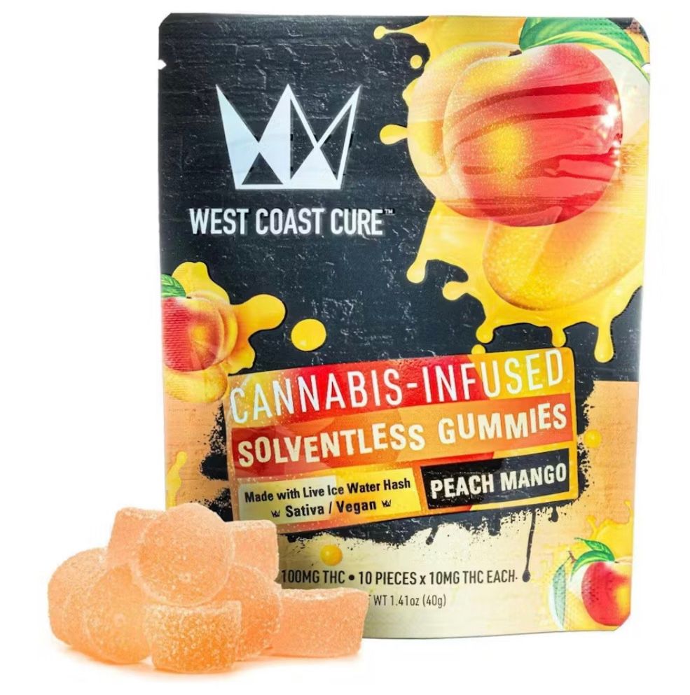 WEST COAST CURE - Peach Mango - 10 Gummies (10mg each)