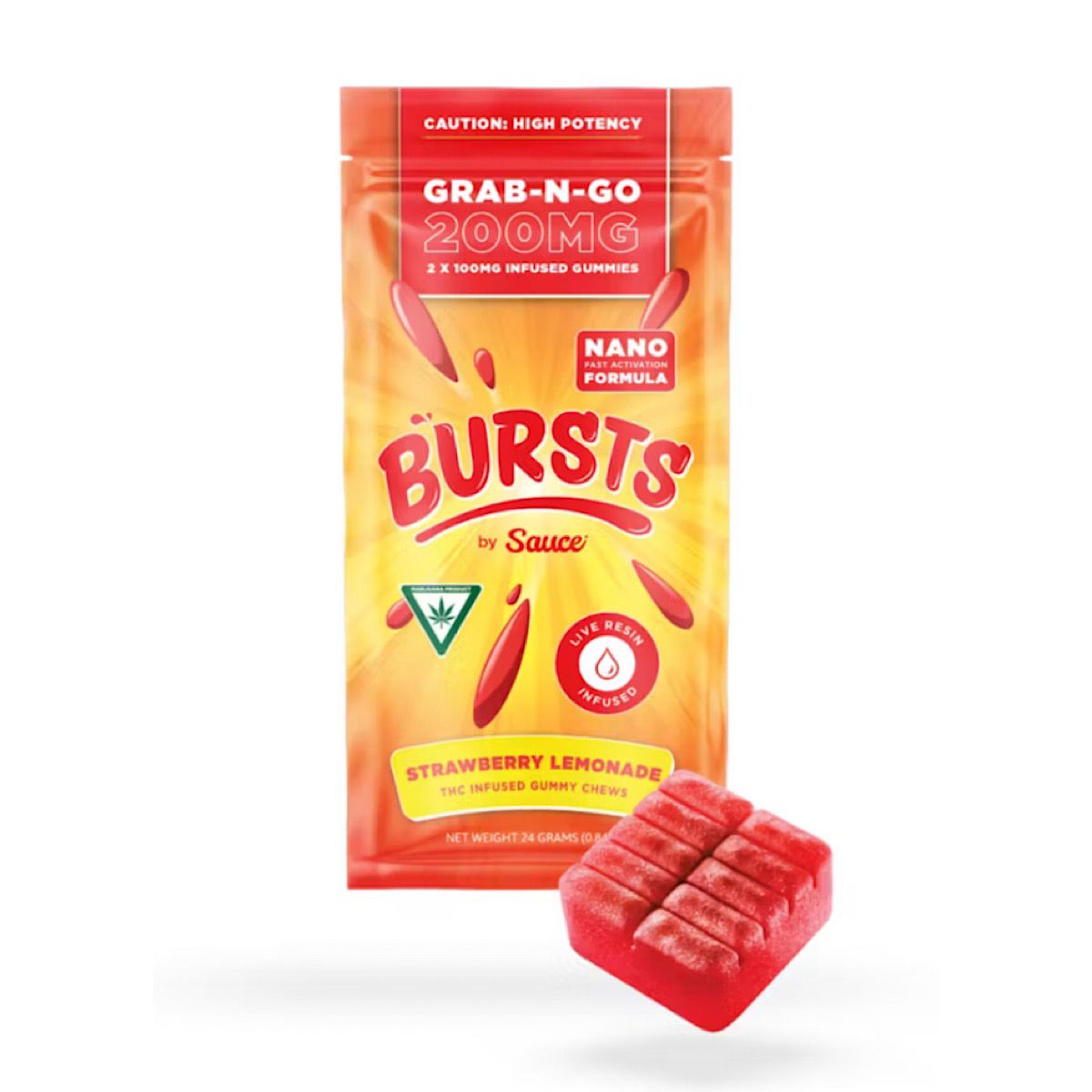 SAUCE - Bursts / Strawberry Lemonade - 100mg