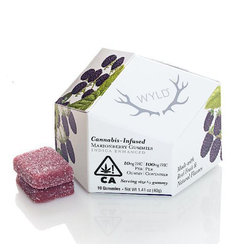 WYLD - Marionberry Indica Enhanced Gummies | 100mg