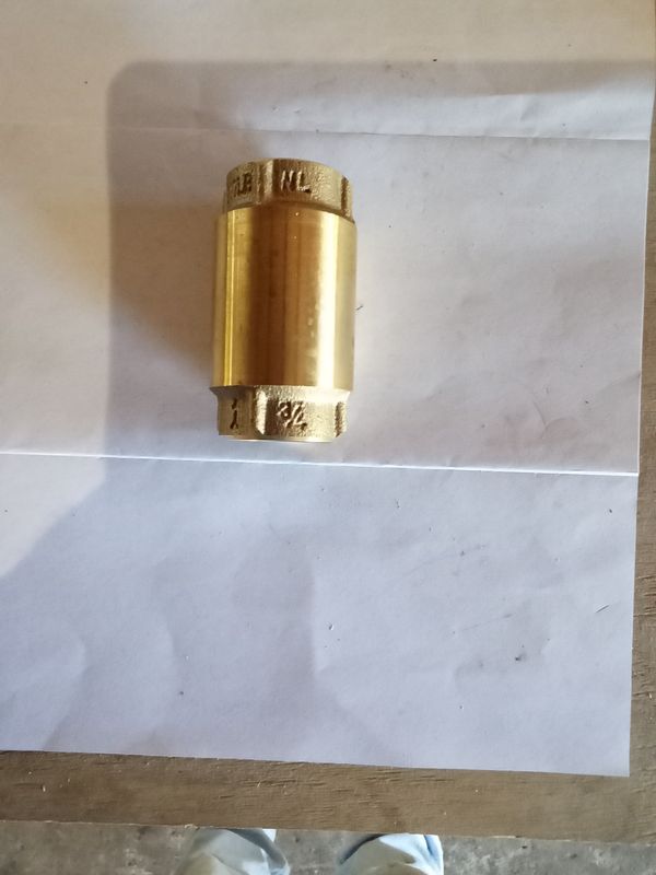 Brass 3/4 Check Valve
