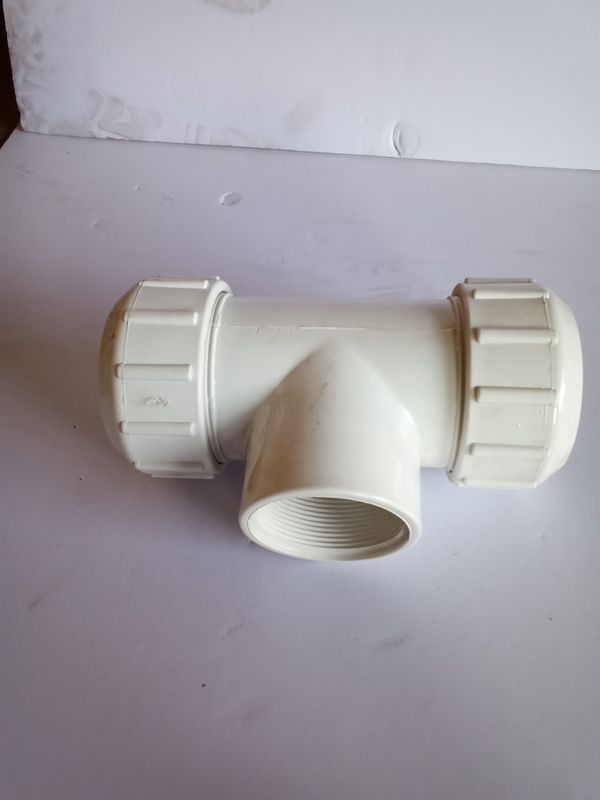 1-1/2 PVC Dresser Tee