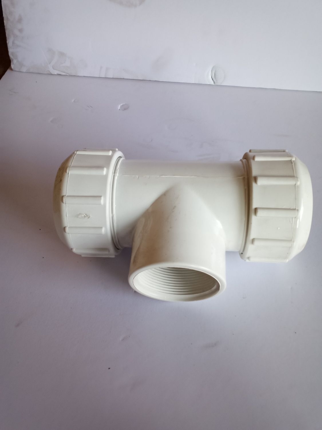 1-1/4 PVC Dresser Tee