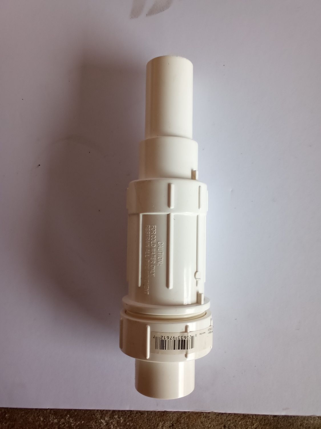 1&quot; PVC Expansion Coupling