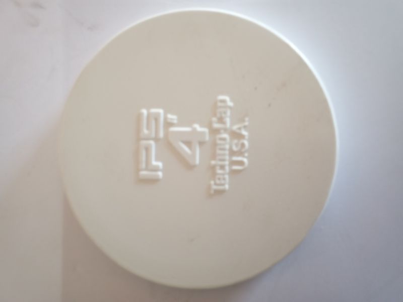 4&quot; Test Cap PVC