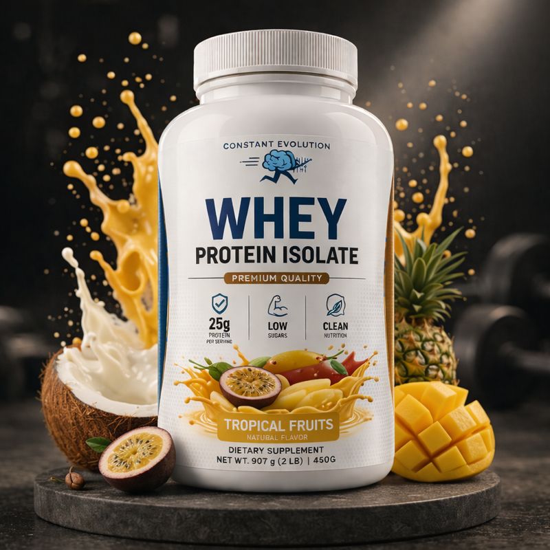 Whey Protein Isolate Tropical Fruits
