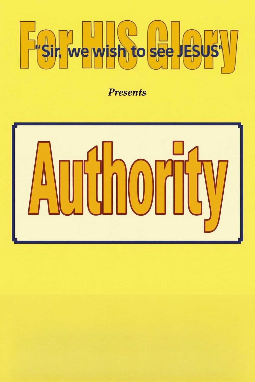 Authority - Audio Download