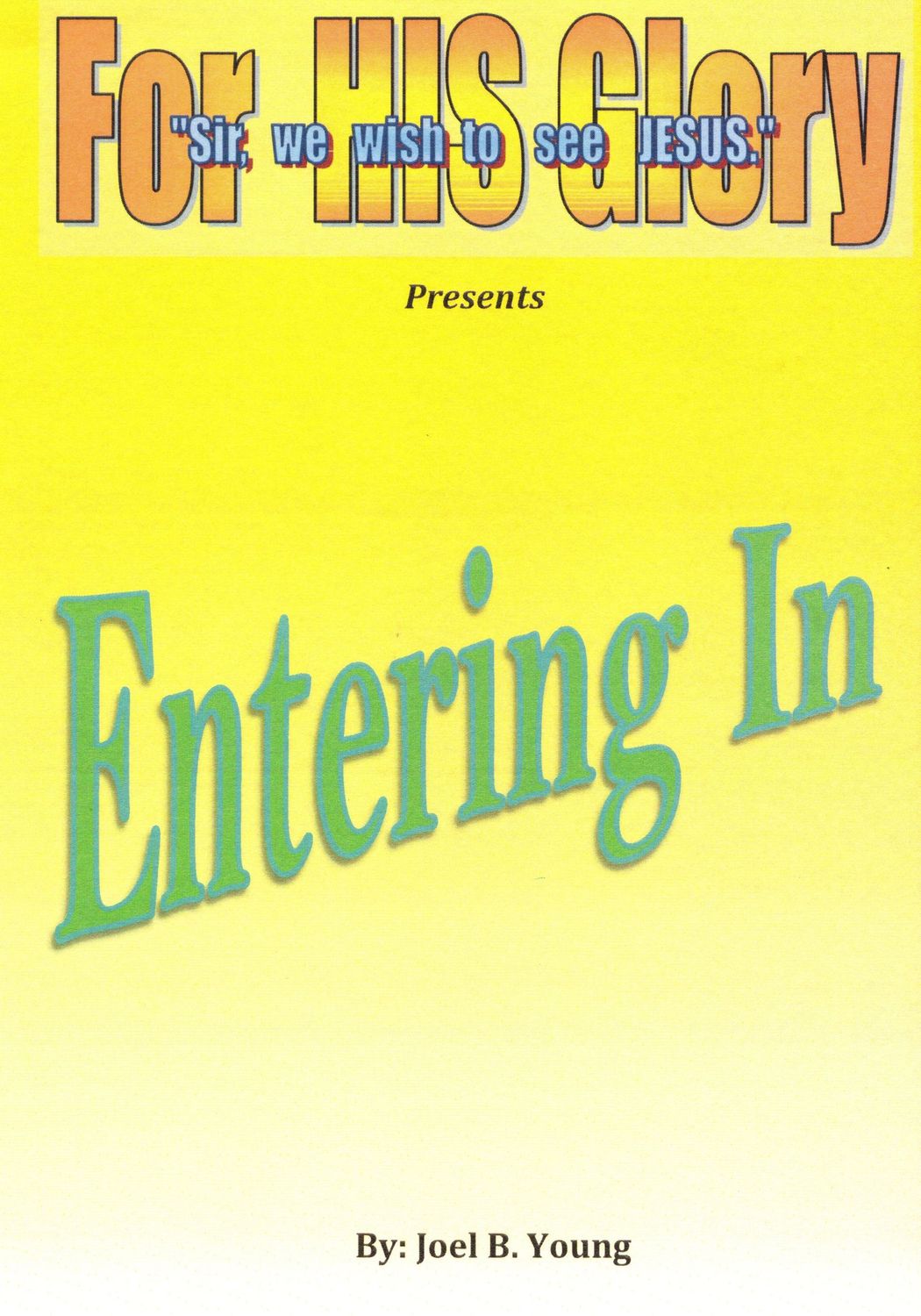 Entering In - Audio Download