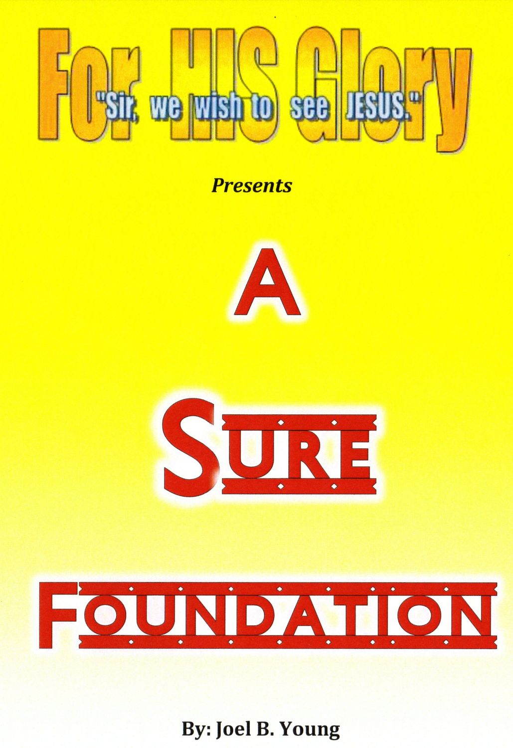 A Sure Foundation - Audio Download