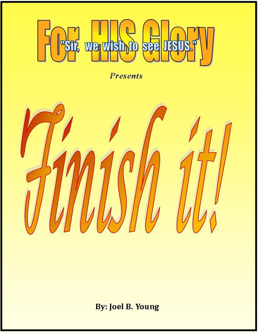 Finish It! - Audio Download
