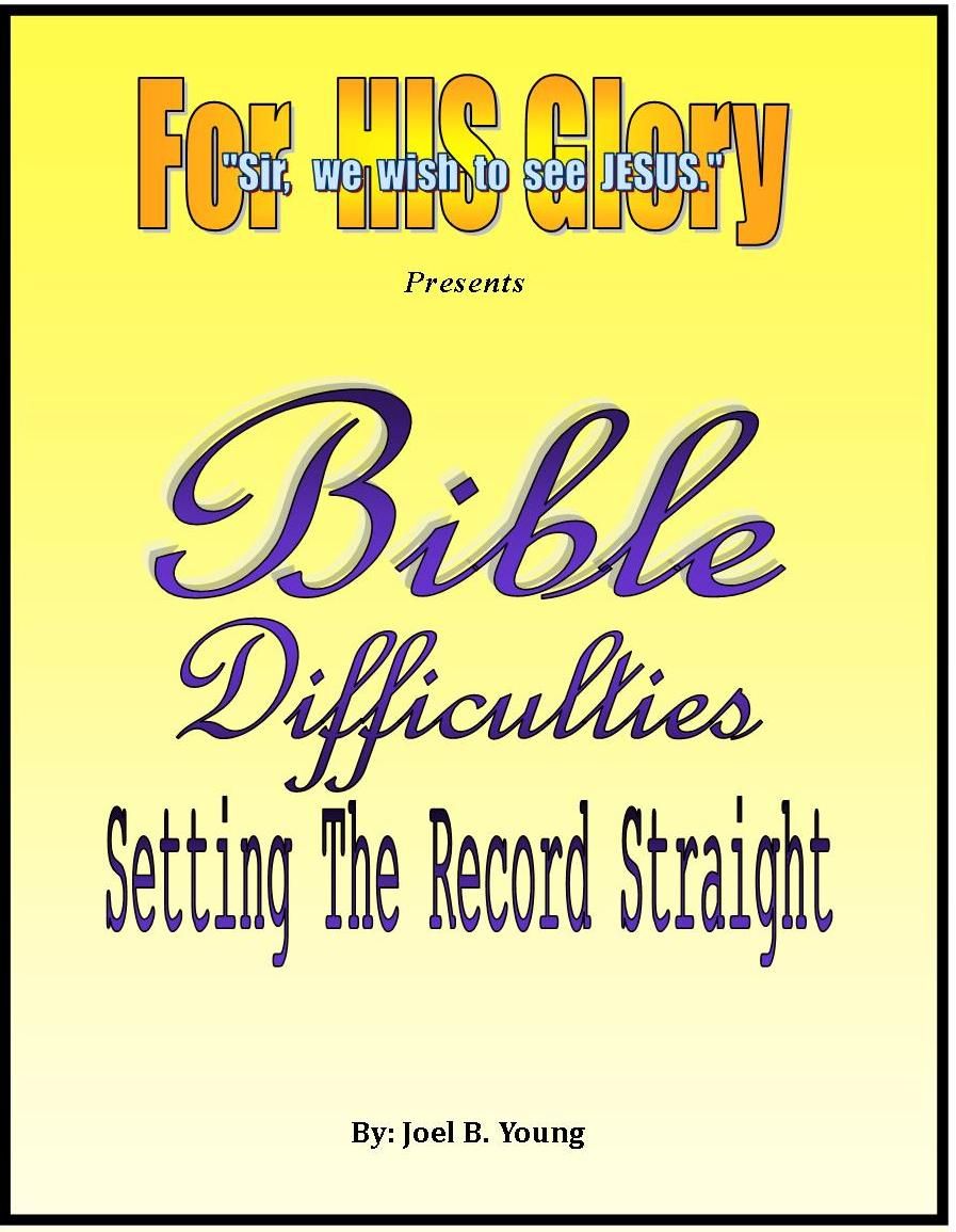 Bible Difficulties: Setting The Record Straight - Audio Download