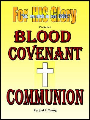 Blood Covenant Communion- Audio Download Blood Covenant Communion- Audio Download