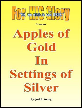 Apples of Gold In Settings of Silver - Audio Download Apples of Gold In Settings of Silver - Audio Download