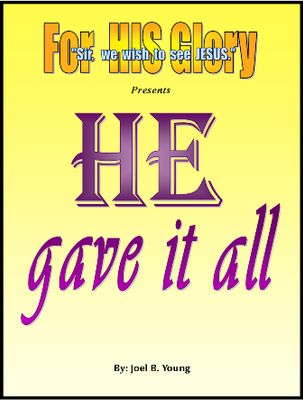HE Gave It All - Audio Download HE Gave It All - Audio Download