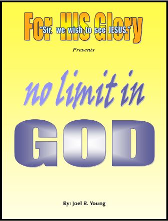 No Limit In GOD - Audio Download