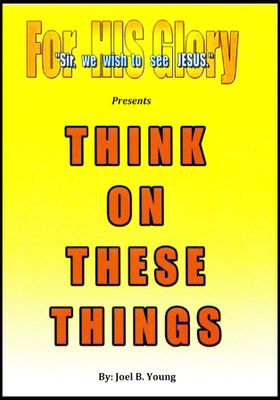 Think On These Things - Audio Download
