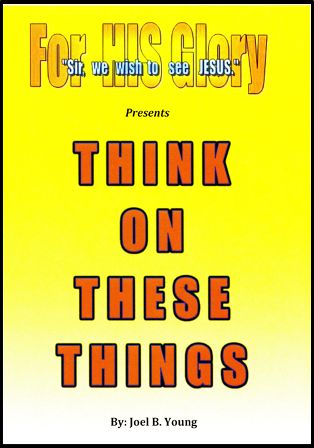 Think On These Things - Video Download