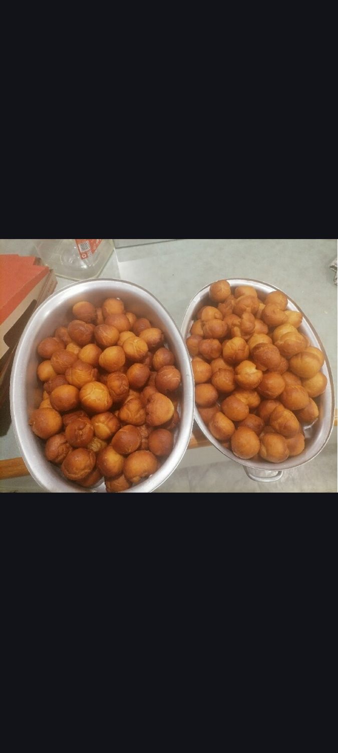 3 Plain Doughnut Balls