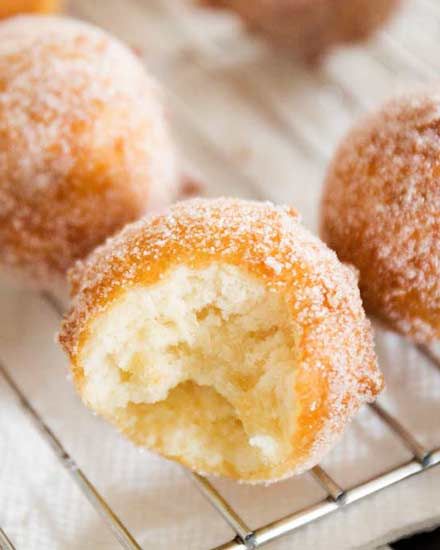 3 Plain Doughnut Skewers