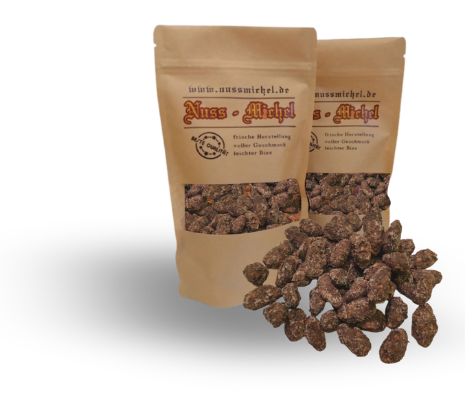 Schoko-Minze Mandeln