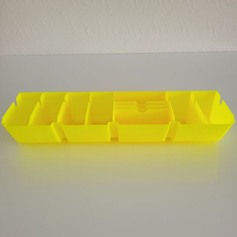 Yellow cash box insert