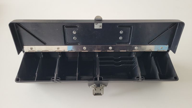 Jet Black cash box insert