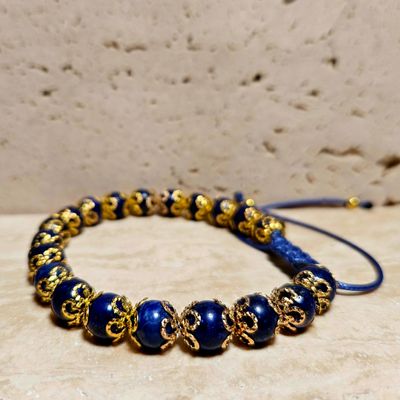 Bransoletka lapis lazuli