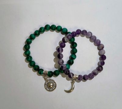 Kolczyki - moissanit, srebro - koło