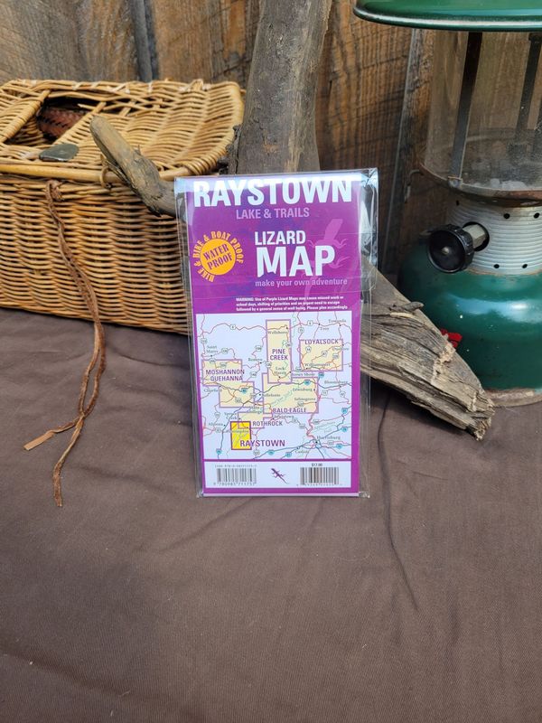 Purple Lizard Map; Raystown