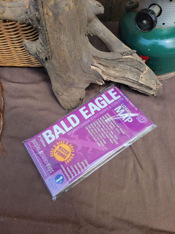 Purple Lizard Map; Bald Eagle