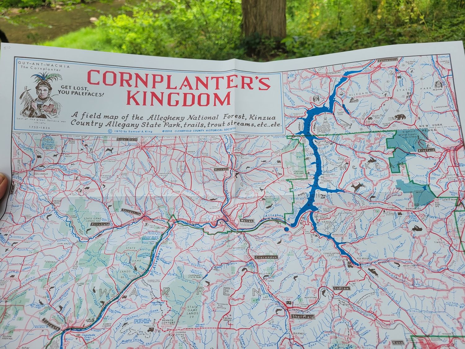 Cornplanter&#39;s Kingdom Historical Map