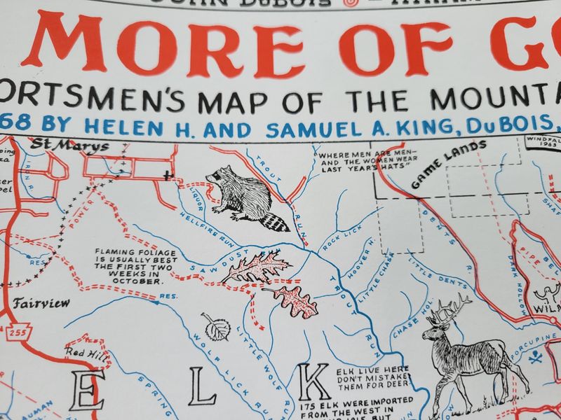 More of God's Country Historical Map