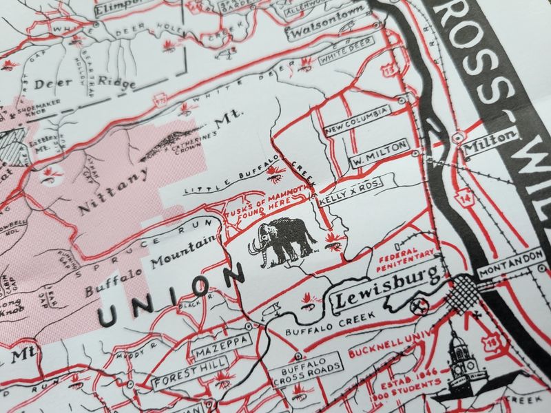 Heart of the Alleghenies Historical Map