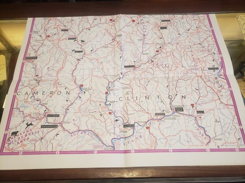 Potter County Historical Map