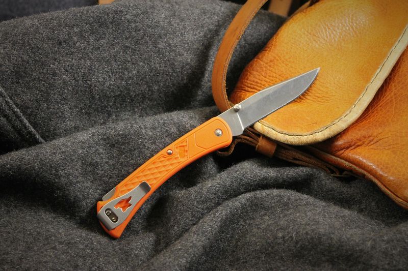 Buck 110 Slim Hunter Lockback OD Green
