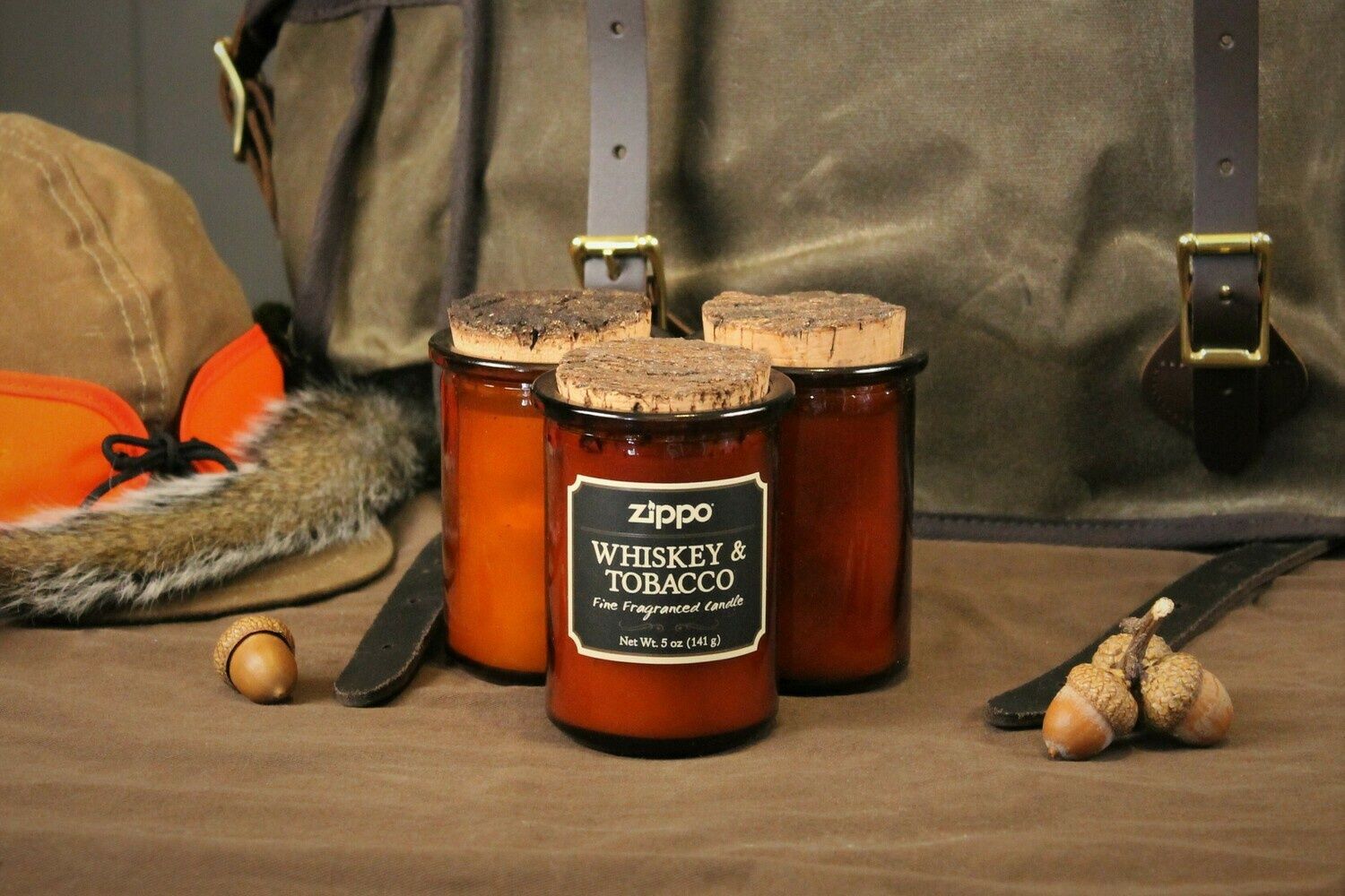 Whiskey and Tobacco Scented Candle