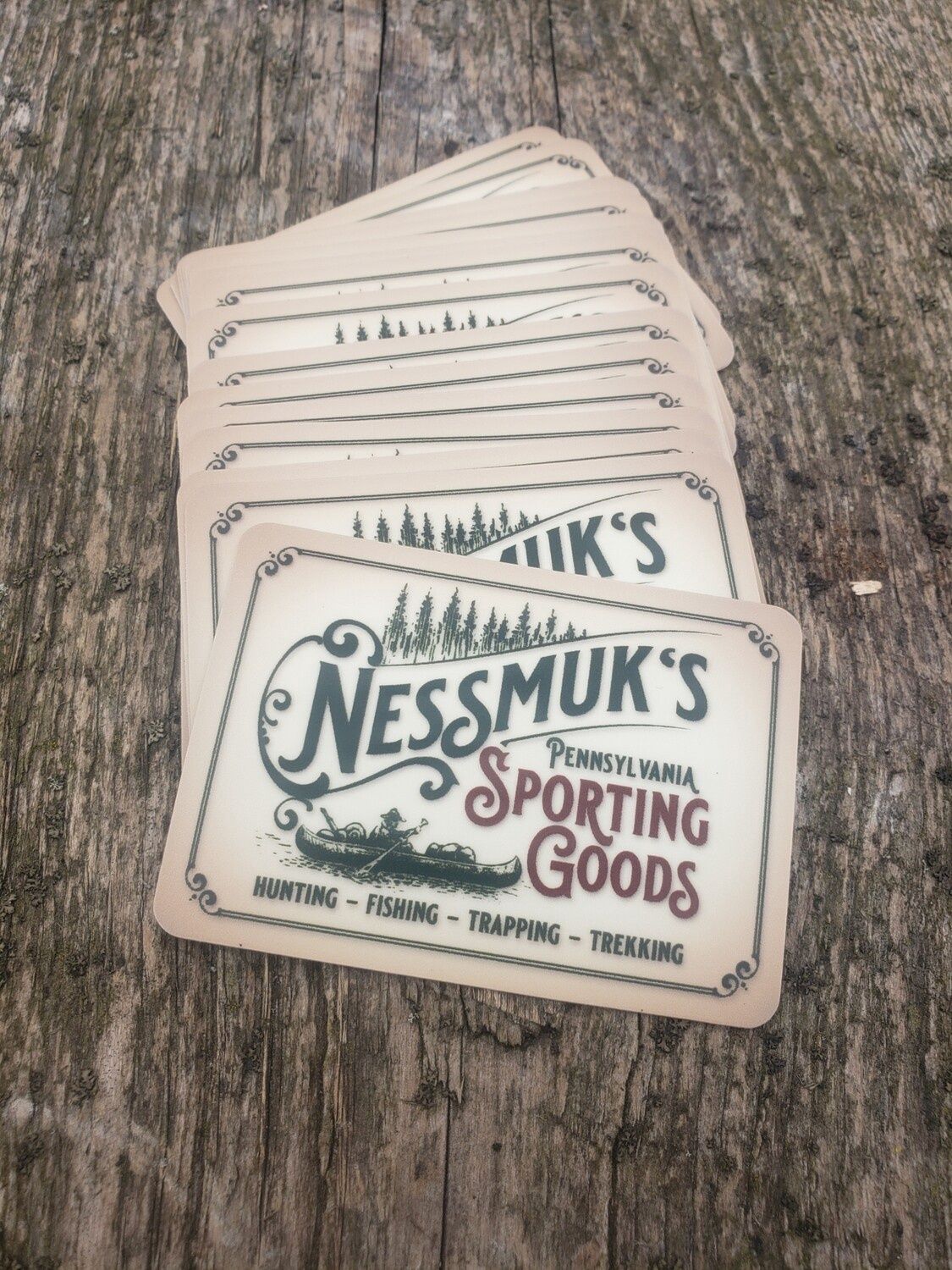 Nessmuk&#39;s Logo Sticker