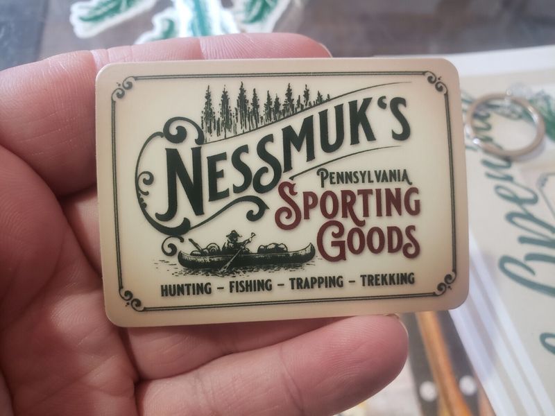 Nessmuk's Logo Sticker