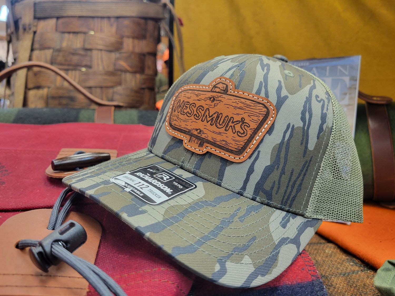 Leather Patch Nessmuk&#39;s Sign Richardson 112 Hat