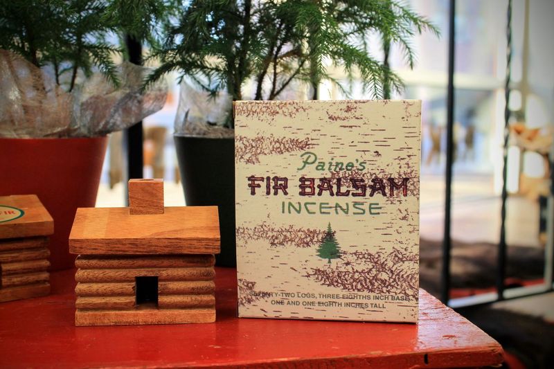 Balsam Fir Logs 72 Pack (Log Cabin Incense Burner Refill)