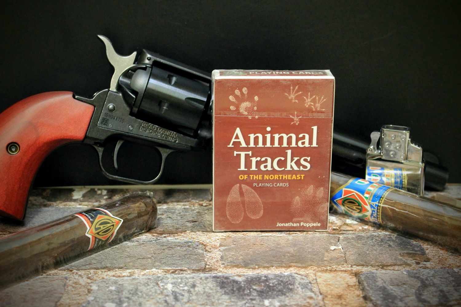 Animal Tracks of the Northeast Playing Cards