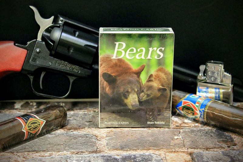 Bears Playing Cards
