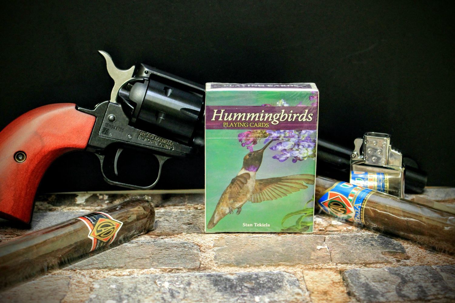 Hummingbirds Playing Cards