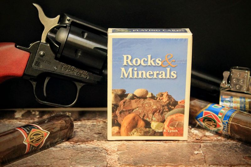 Rocks and Minerals Playing Cards