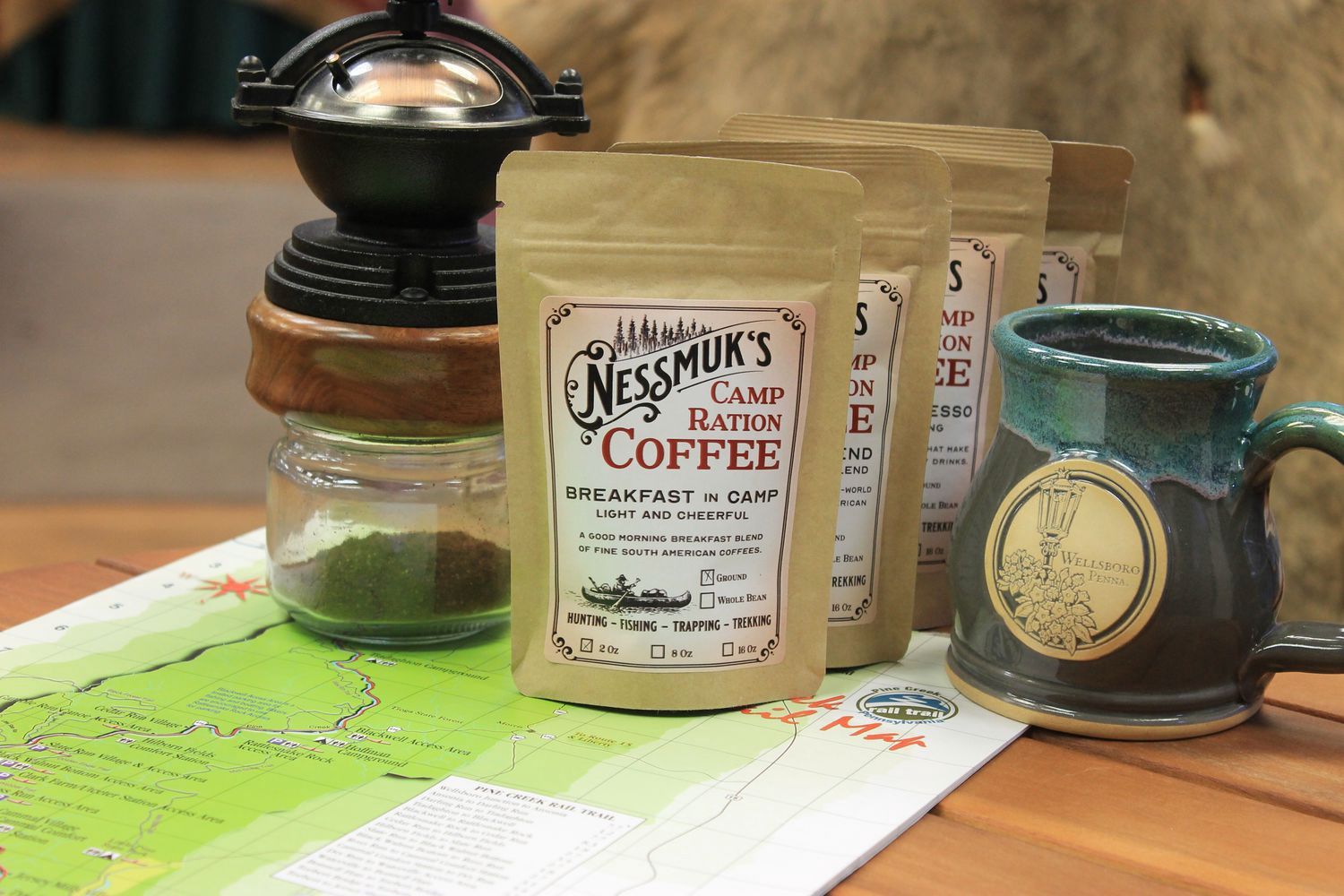 Coffee Sample (4 oz.) - Natural, Type: Breakfast in Camp