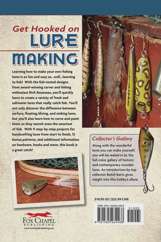 Making Wooden Fishing Lures by Rich Rousseau