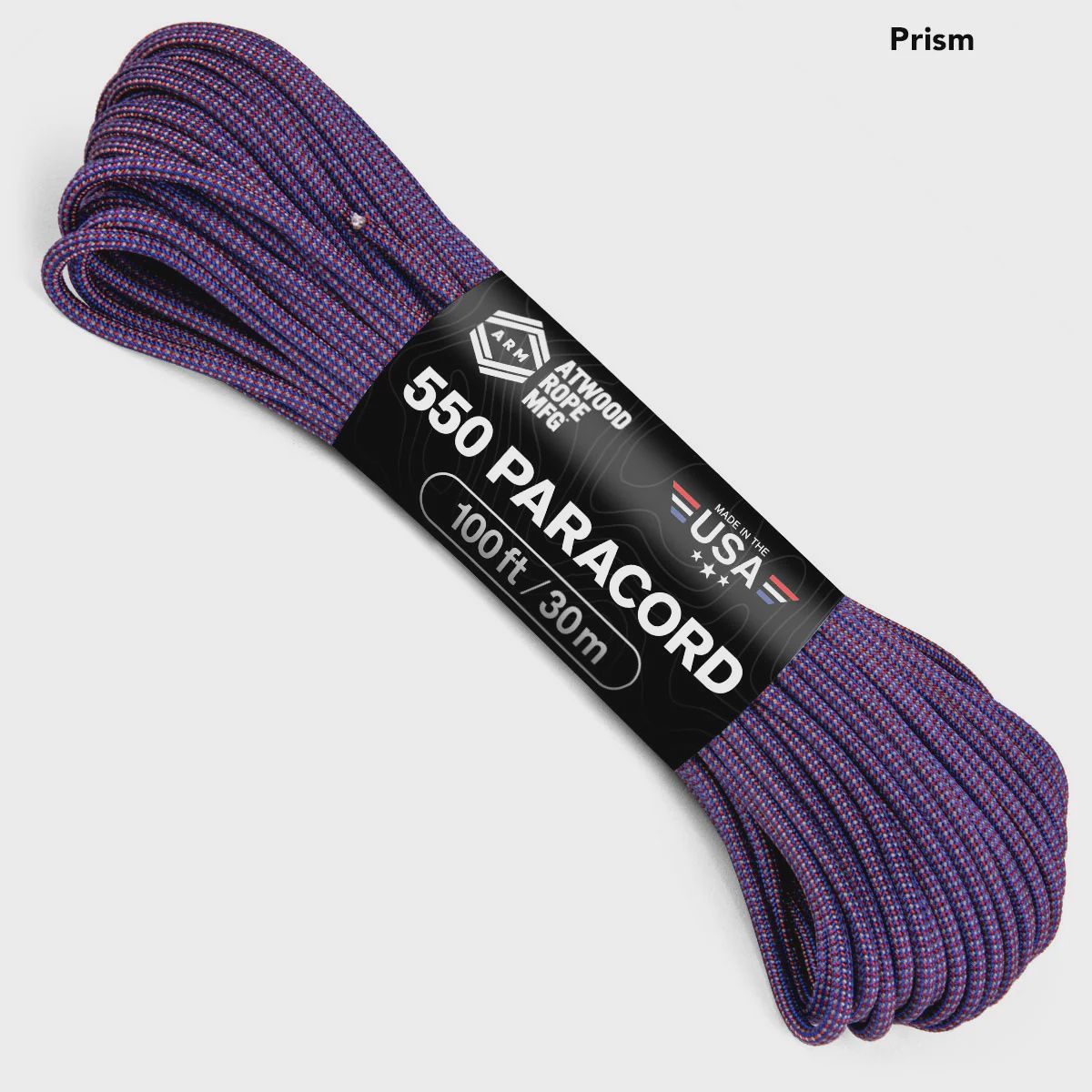 550 Paracord 100 ft Prism