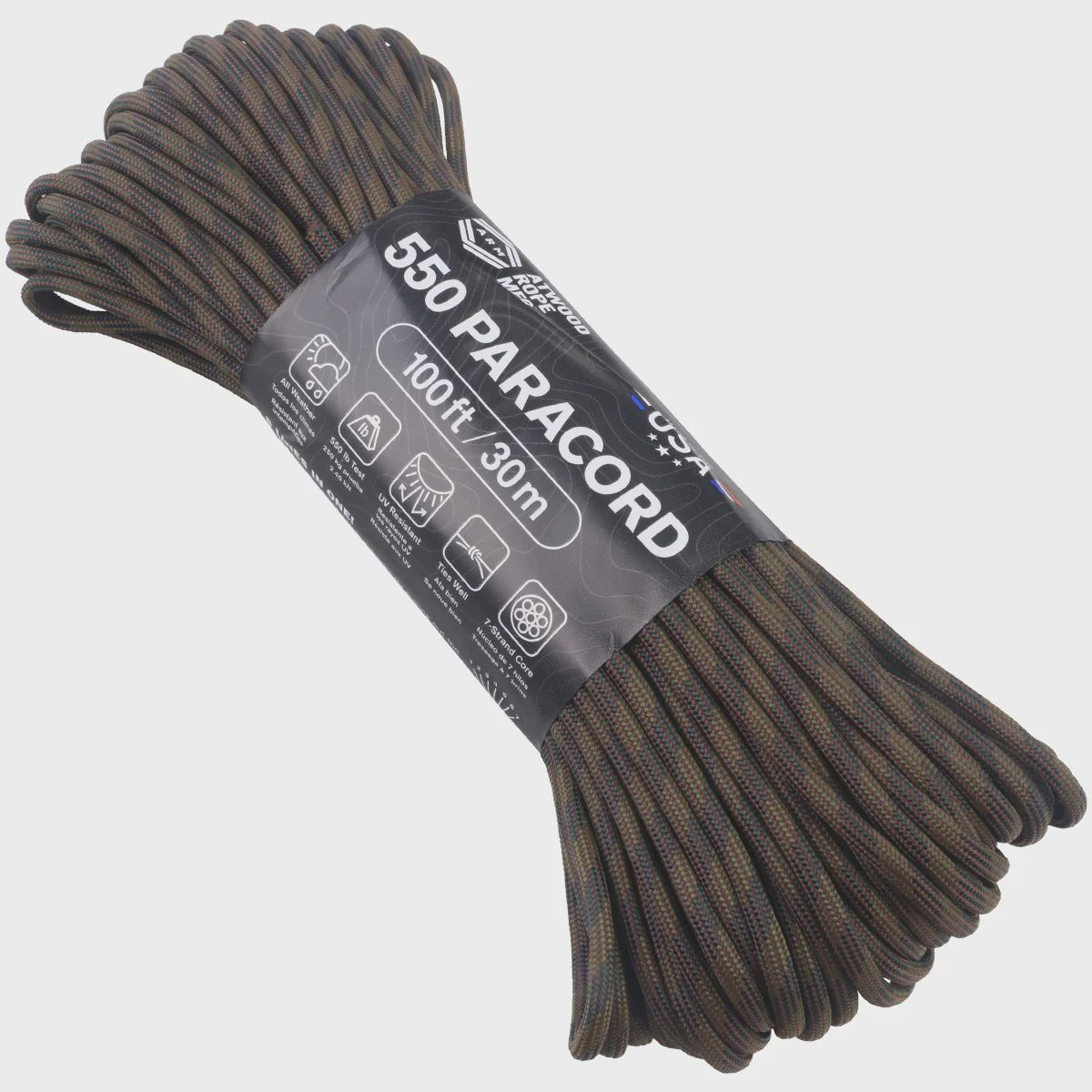 550 Paracord 100 ft Code Talker