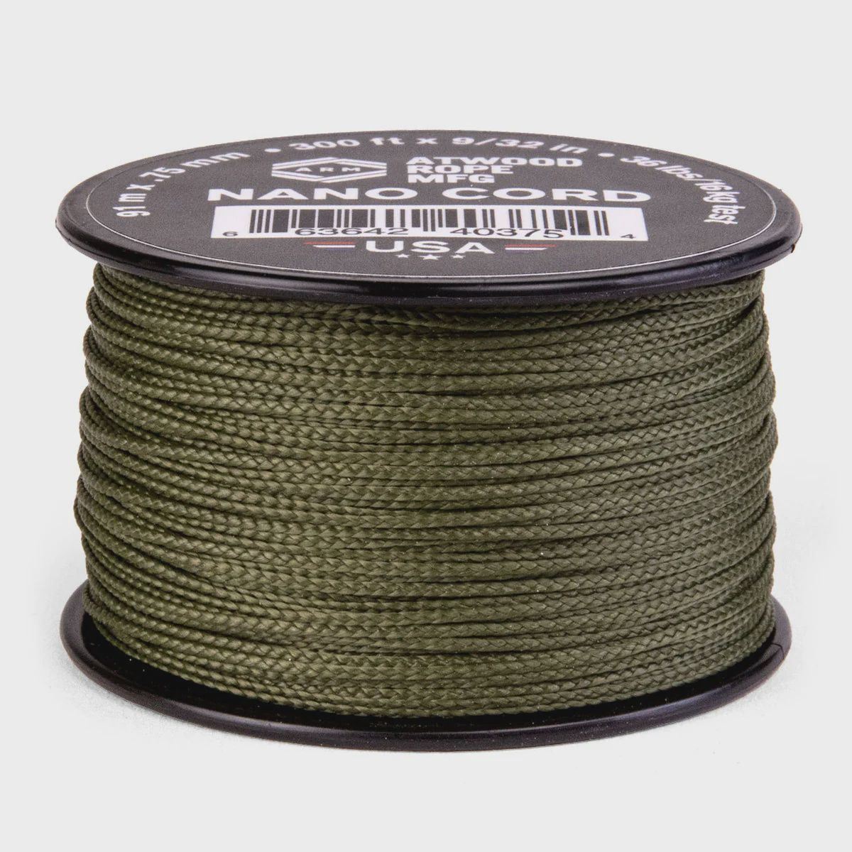 Micro Cord Olive Drab 125 ft