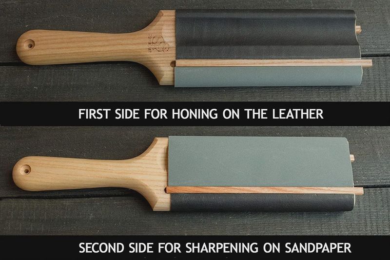 BeaverCraft Paddle Strop for Hook Knives &amp; Gouges LS5P1